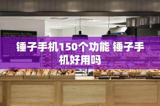锤子手机150个功能 锤子手机好用吗-第1张图片-星选测评