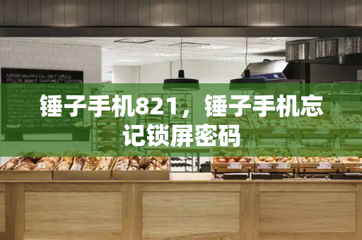 锤子手机821，锤子手机忘记锁屏密码