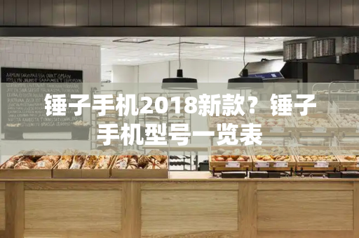 锤子手机2018新款？锤子手机型号一览表