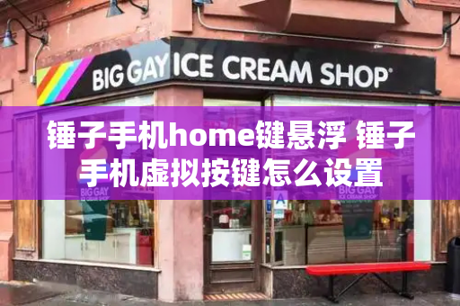 锤子手机home键悬浮 锤子手机虚拟按键怎么设置