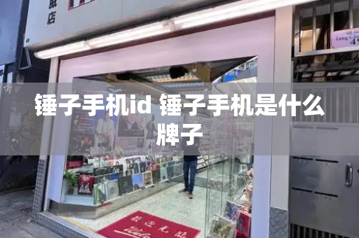 锤子手机id 锤子手机是什么牌子-第1张图片-星选测评