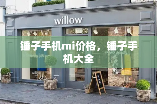 锤子手机mi价格，锤子手机大全