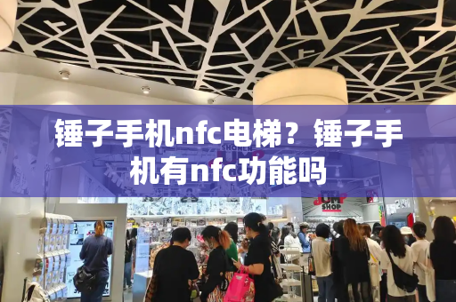 锤子手机nfc电梯？锤子手机有nfc功能吗-第1张图片-星选测评