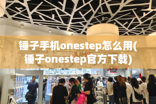 锤子手机onestep怎么用(锤子onestep官方下载)