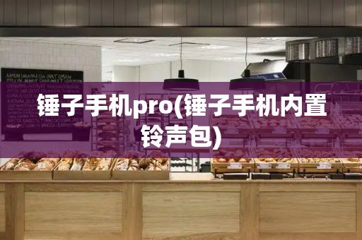 锤子手机pro(锤子手机内置铃声包)-第1张图片-星选测评