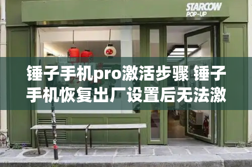 锤子手机pro激活步骤 锤子手机恢复出厂设置后无法激活-第1张图片-星选测评