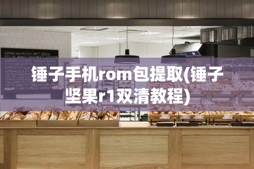 锤子手机rom包提取(锤子坚果r1双清教程)