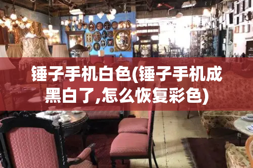 锤子手机白色(锤子手机成黑白了,怎么恢复彩色)