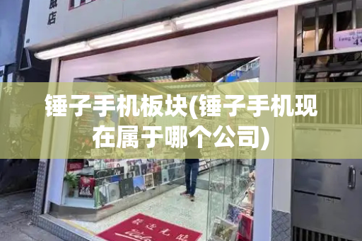 锤子手机板块(锤子手机现在属于哪个公司)