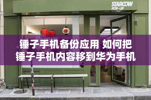 锤子手机备份应用 如何把锤子手机内容移到华为手机上-第1张图片-星选测评
