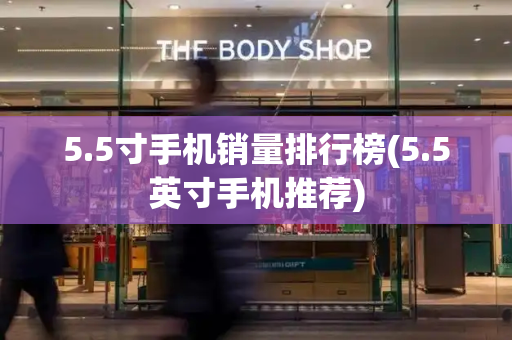 5.5寸手机销量排行榜(5.5英寸手机推荐)