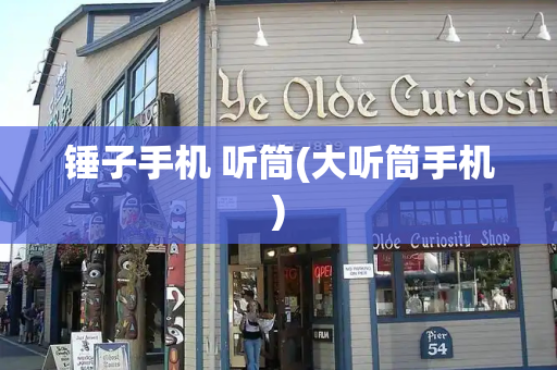 锤子手机 听筒(大听筒手机)