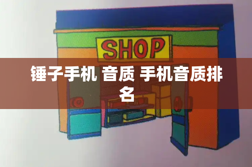 锤子手机 音质 手机音质排名-第1张图片-星选测评
