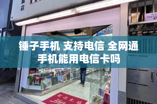 锤子手机 支持电信 全网通手机能用电信卡吗