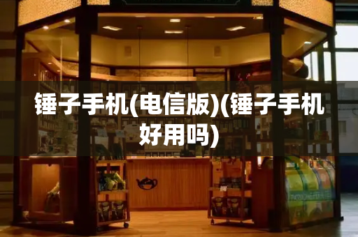 锤子手机(电信版)(锤子手机好用吗)