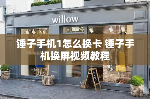 锤子手机1怎么换卡 锤子手机换屏视频教程
