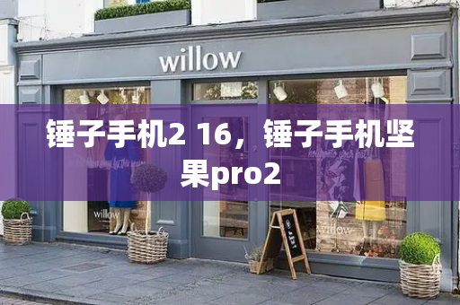 锤子手机2 16，锤子手机坚果pro2