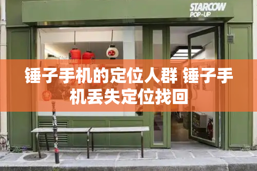锤子手机的定位人群 锤子手机丢失定位找回