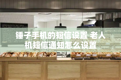 锤子手机的短信设置 老人机短信通知怎么设置