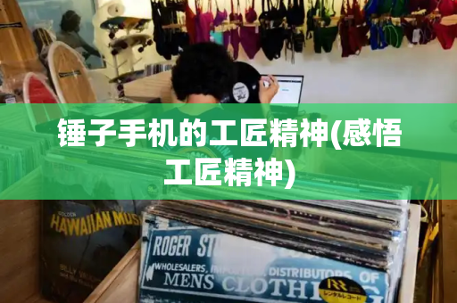 锤子手机的工匠精神(感悟工匠精神)