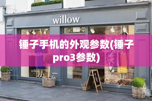锤子手机的外观参数(锤子pro3参数)-第1张图片-星选测评