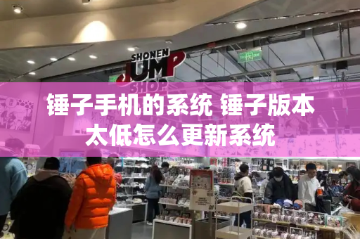 锤子手机的系统 锤子版本太低怎么更新系统-第1张图片-星选测评