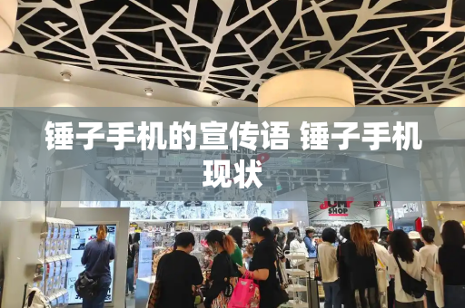 锤子手机的宣传语 锤子手机现状-第1张图片-星选测评