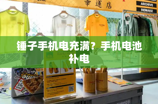锤子手机电充满？手机电池补电