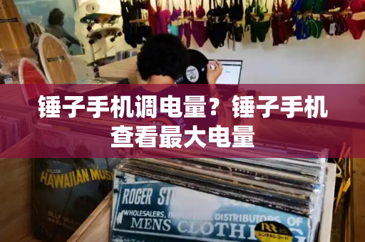 锤子手机调电量？锤子手机查看最大电量