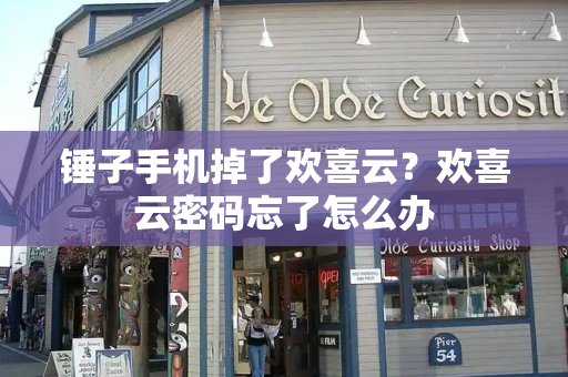 锤子手机掉了欢喜云？欢喜云密码忘了怎么办