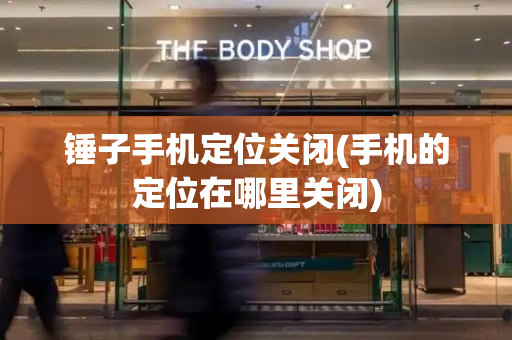 锤子手机定位关闭(手机的定位在哪里关闭)