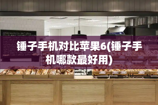 锤子手机对比苹果6(锤子手机哪款最好用)