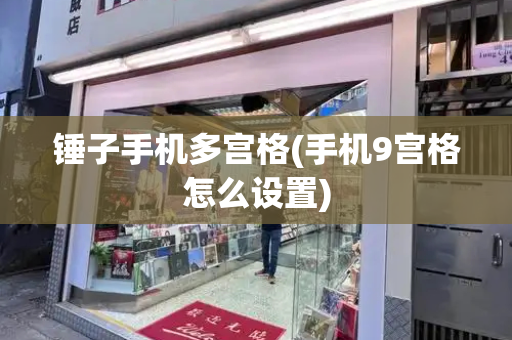 锤子手机多宫格(手机9宫格怎么设置)-第1张图片-星选测评