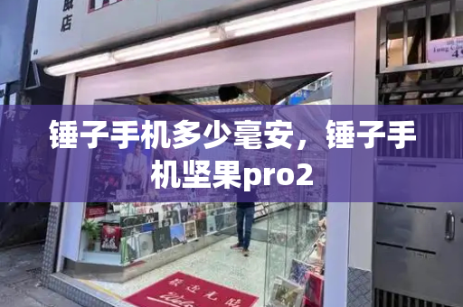 锤子手机多少毫安，锤子手机坚果pro2