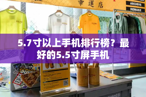 5.7寸以上手机排行榜？最好的5.5寸屏手机-第1张图片-星选测评