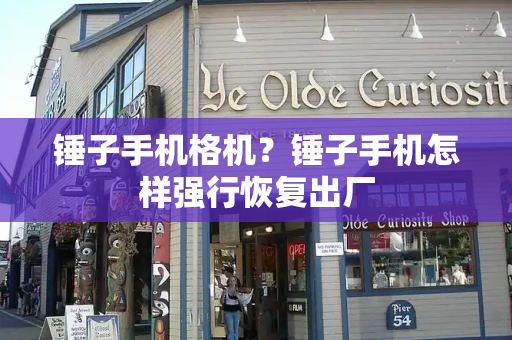 锤子手机格机？锤子手机怎样强行恢复出厂-第1张图片-星选测评
