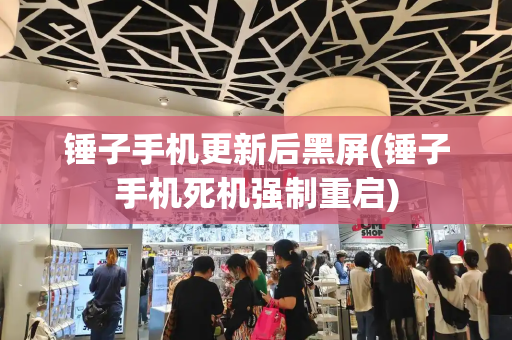 锤子手机更新后黑屏(锤子手机死机强制重启)