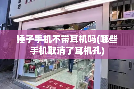 锤子手机不带耳机吗(哪些手机取消了耳机孔)