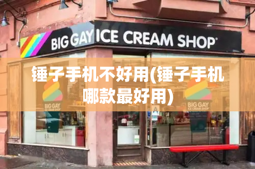 锤子手机不好用(锤子手机哪款最好用)-第1张图片-星选测评