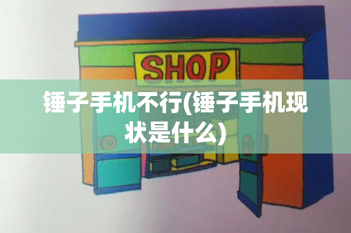 锤子手机不行(锤子手机现状是什么)-第1张图片-星选测评