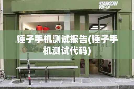 锤子手机测试报告(锤子手机测试代码)