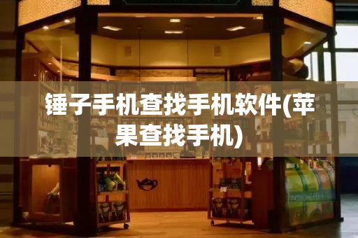 锤子手机查找手机软件(苹果查找手机)-第1张图片-星选测评