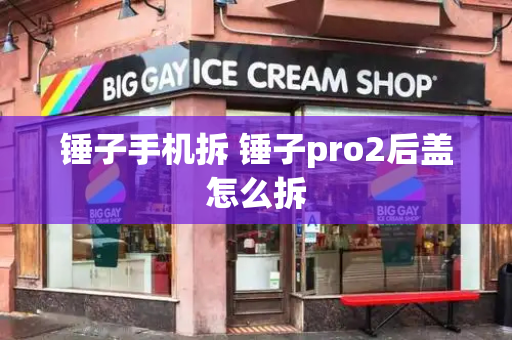 锤子手机拆 锤子pro2后盖怎么拆-第1张图片-星选测评
