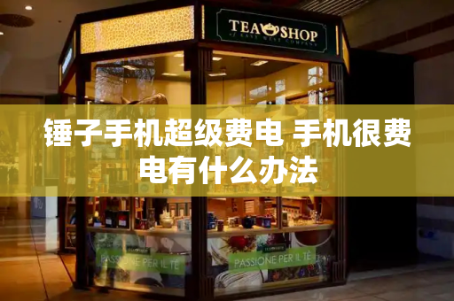 锤子手机超级费电 手机很费电有什么办法-第1张图片-星选测评