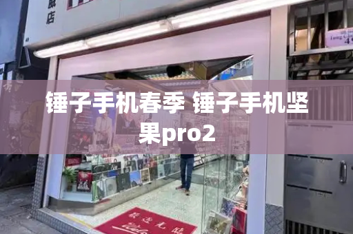 锤子手机春季 锤子手机坚果pro2-第1张图片-星选测评