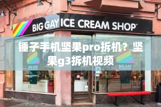 锤子手机坚果pro拆机？坚果g3拆机视频