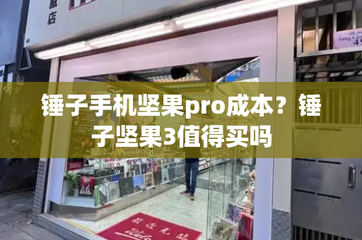 锤子手机坚果pro成本？锤子坚果3值得买吗-第1张图片-星选测评