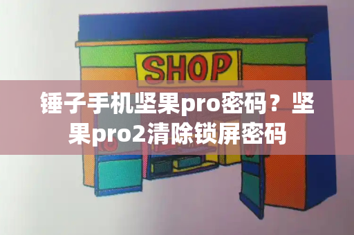 锤子手机坚果pro密码？坚果pro2清除锁屏密码-第1张图片-星选测评