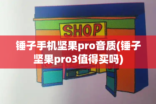 锤子手机坚果pro音质(锤子坚果pro3值得买吗)-第1张图片-星选测评
