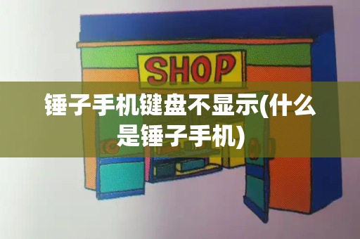 锤子手机键盘不显示(什么是锤子手机)-第1张图片-星选测评